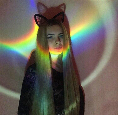 微信冷酷霸气欧美女生头像