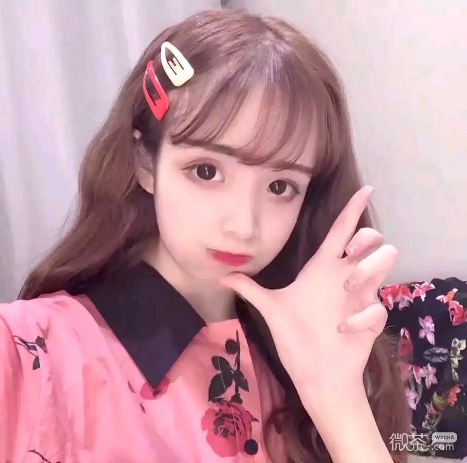 微信清秀唯美迷人女生头像