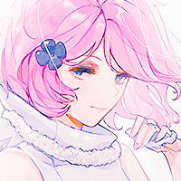 微信清新时尚动漫二次元女生头像