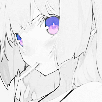 微信清新时尚动漫二次元女生头像