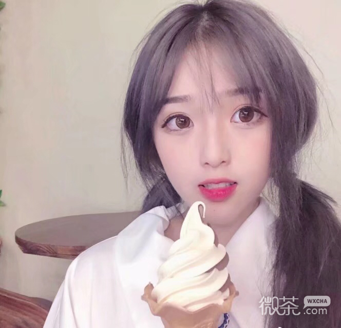 微信清秀唯美迷人女生头像