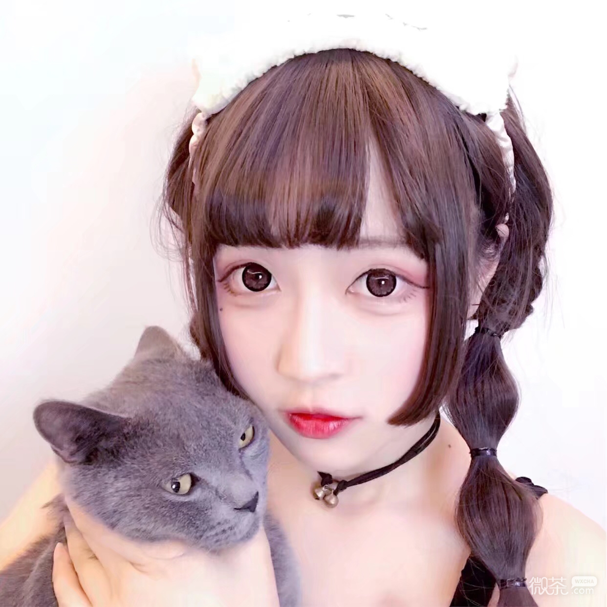 微信清秀唯美迷人女生头像