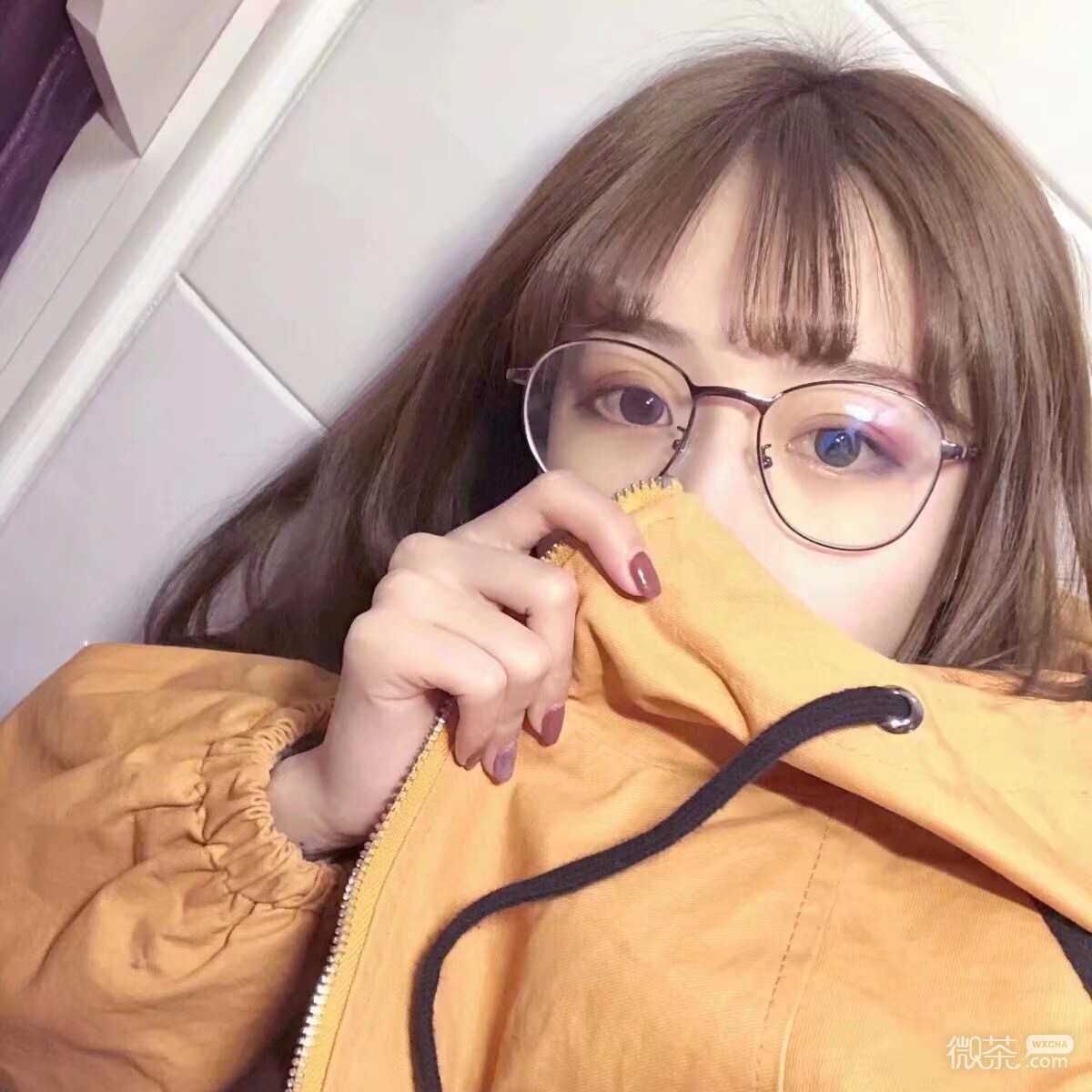 微信清秀唯美迷人女生头像