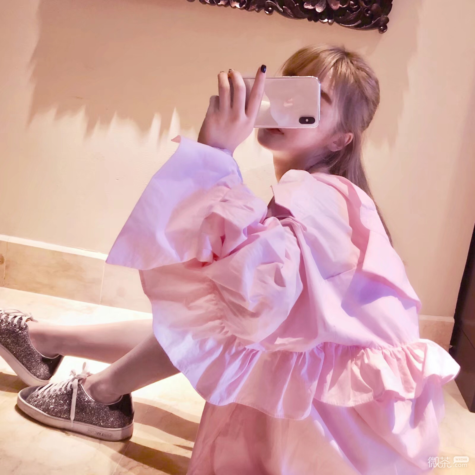 微信清秀唯美迷人女生头像
