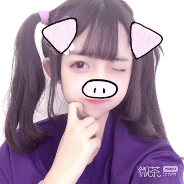 微信清秀唯美迷人女生头像