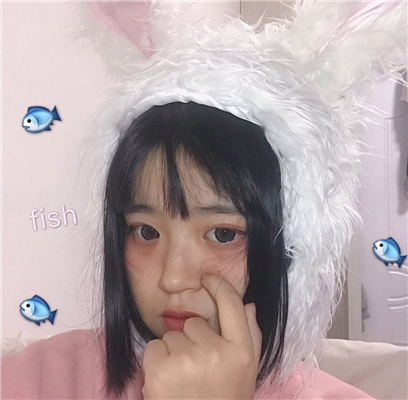 微信粉嫩气质迷人女生头像