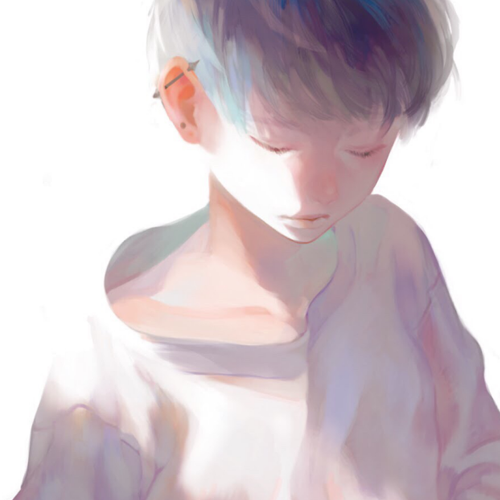 微信气质时尚帅气二次元男生头像