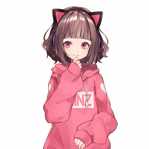 微信简洁时尚二次元女生头像