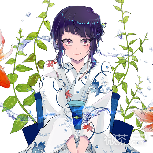微信清新温馨二次元少女头像