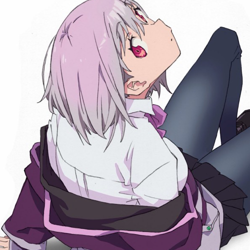 微信阳光可爱二次元女生头像