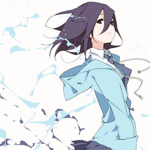 微系简洁漂亮二次元女生头像