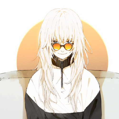 微系简洁漂亮二次元女生头像