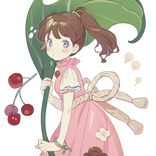 微信阳光可爱二次元女生头像