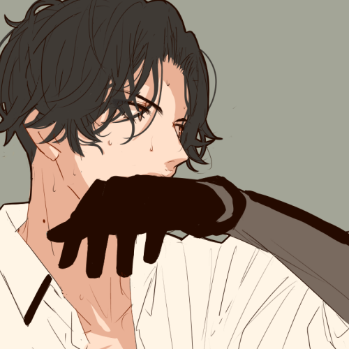 微信气质时尚帅气二次元男生头像