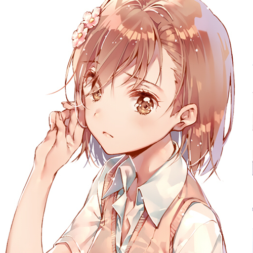 微信简洁时尚二次元女生头像