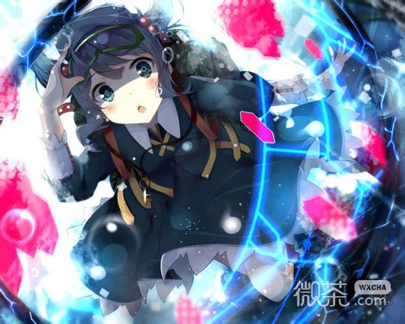 微信最新穿裙子的二次元女生系列头像合集下载
