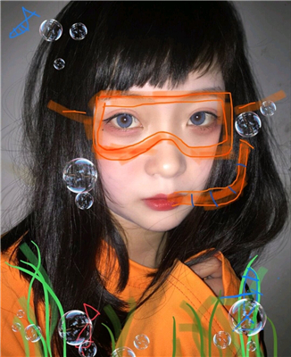 微信时尚阳光性感女生头像