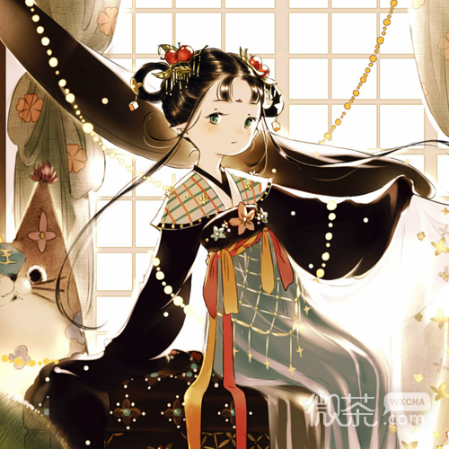 微信漂亮清新文艺二次元女生头像