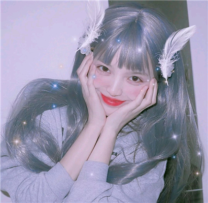 微信粉嫩气质迷人女生头像