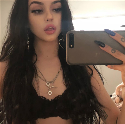 清新时尚欧美女生微信头像