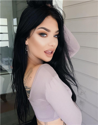 清新时尚欧美女生微信头像