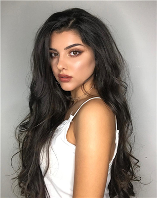 清新时尚欧美女生微信头像