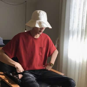 帅气个性的微信带帽男生系列头像下载