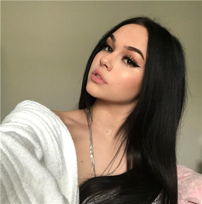 清新时尚欧美女生微信头像