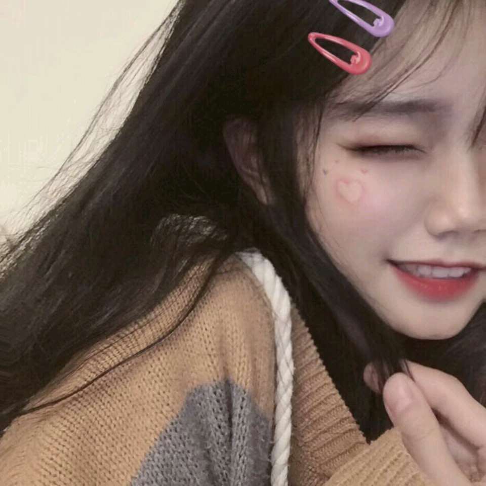 微信时尚清新文艺女生头像