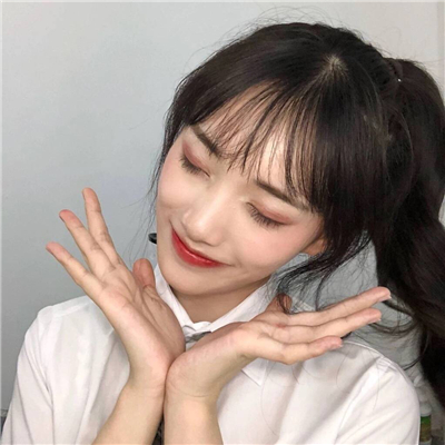 微信时尚清新文艺女生头像