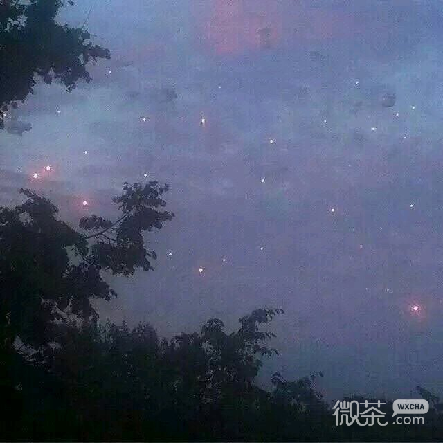 唯美梦幻小清新朋友圈配图
