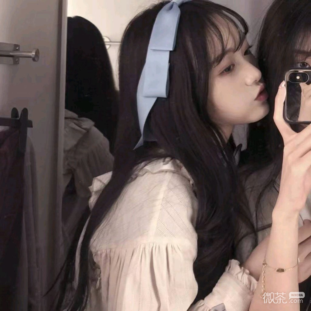 微信清新好看唯美闺蜜头像