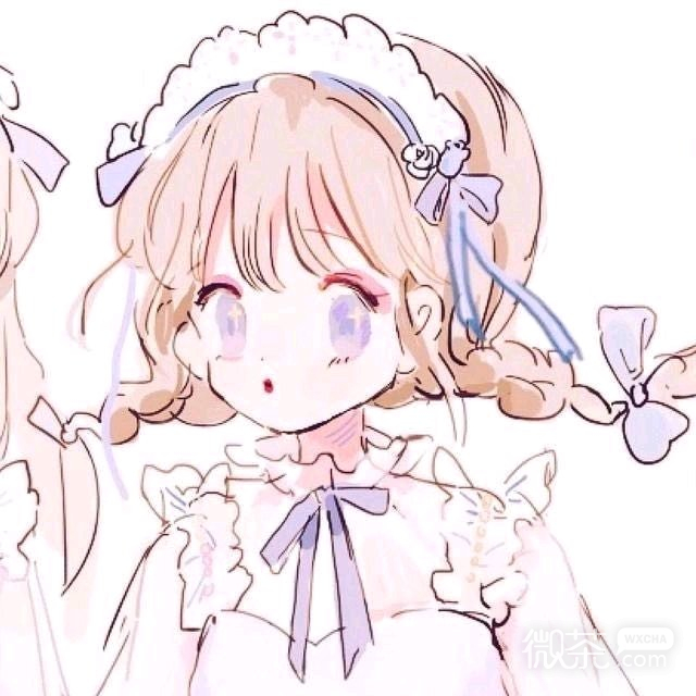 微信清新好看唯美闺蜜头像