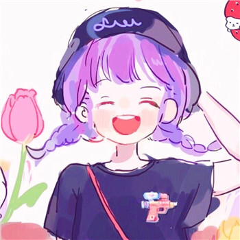 清新可爱二次元女生微信头像