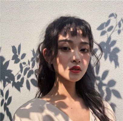 微信清新迷人女生头像