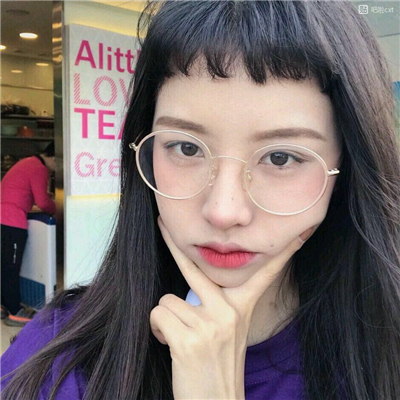 微信清新迷人女生头像