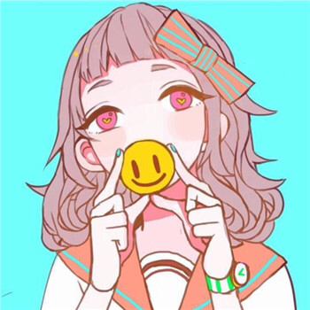 清新可爱二次元女生微信头像