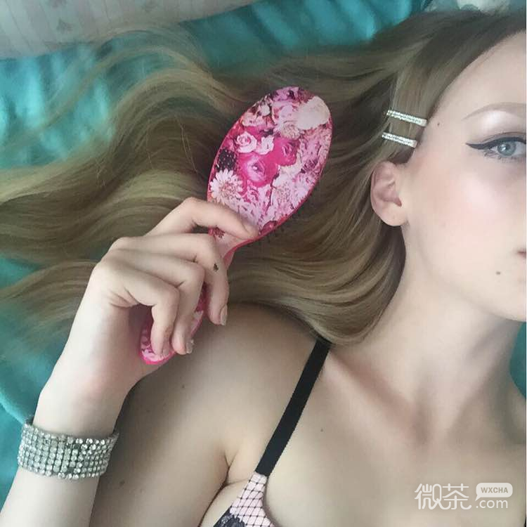 微信时尚唯美意境欧美女生头像