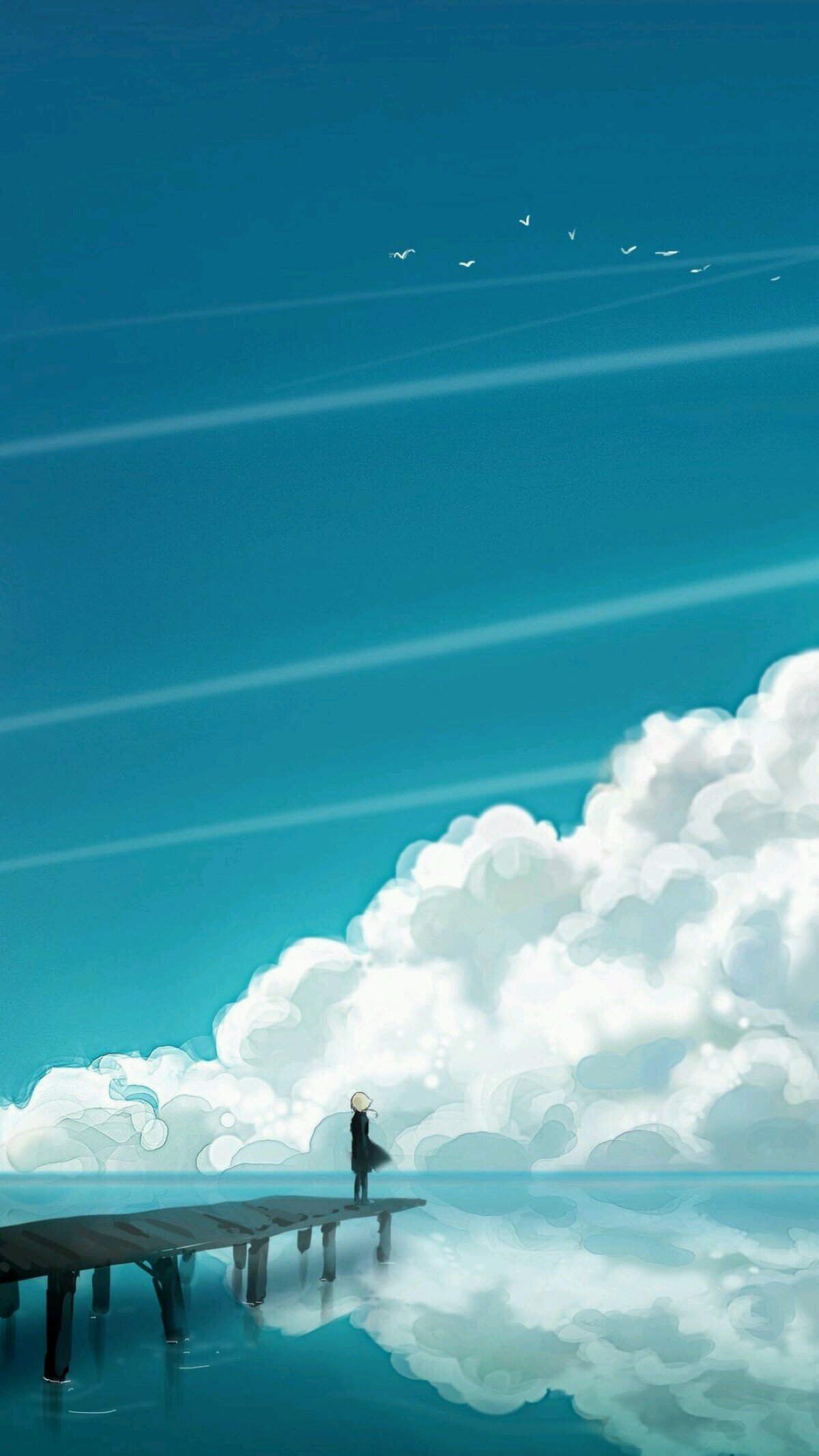 微信时尚唯美二次元风景静物图片