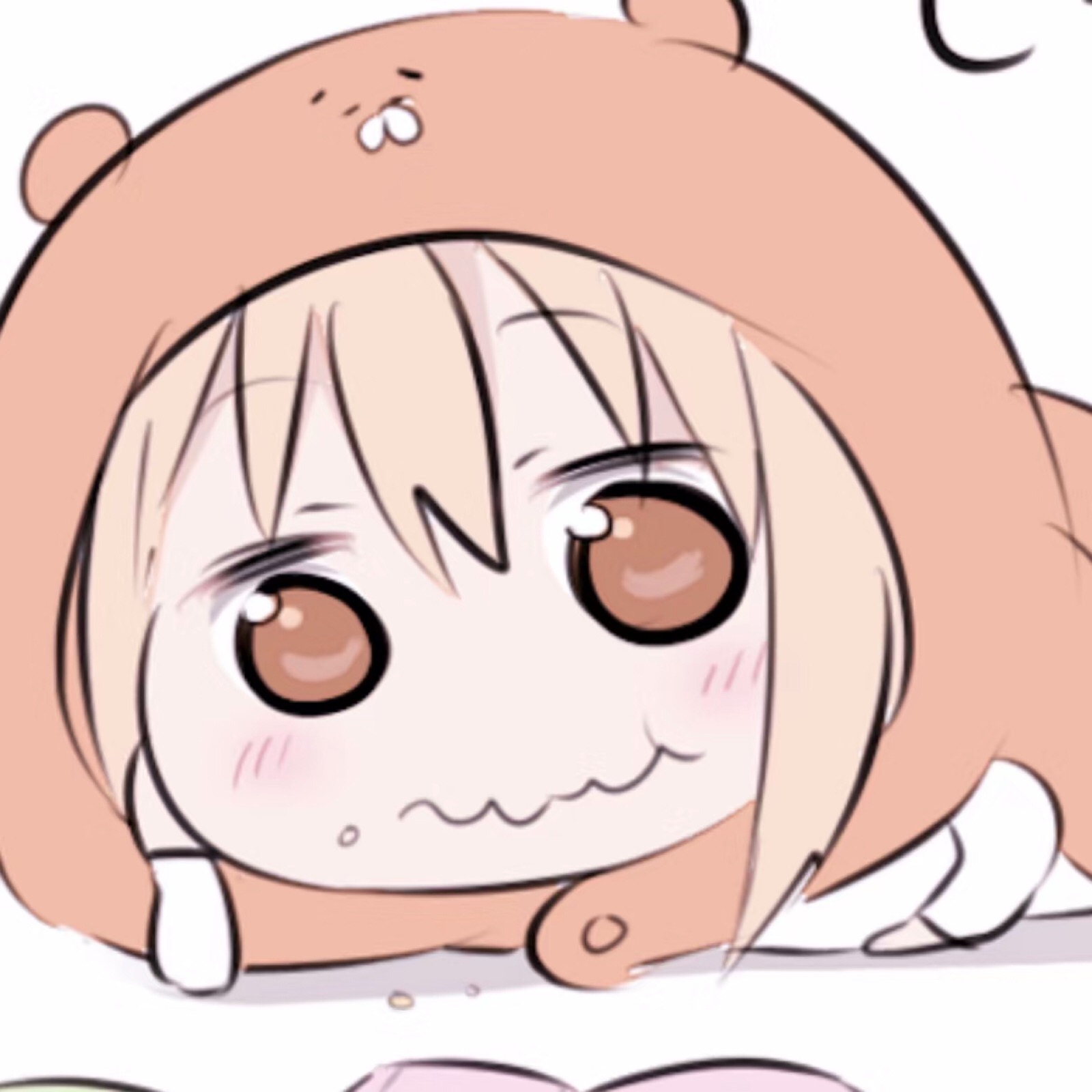 好看粉嫩二次元情侣微信头像