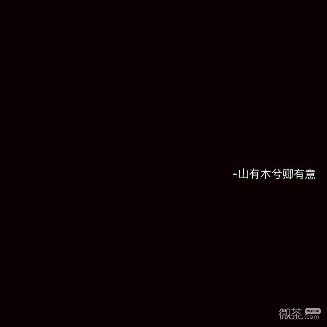 清新唯美伤感文字朋友圈配图