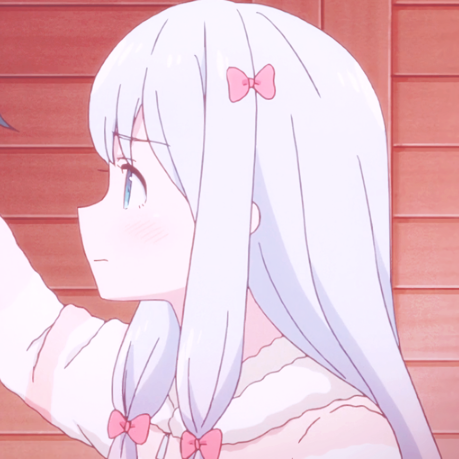 好看粉嫩二次元情侣微信头像