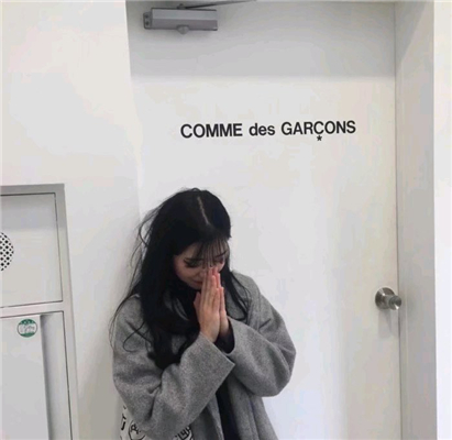 微信文艺清新迷人女生头像