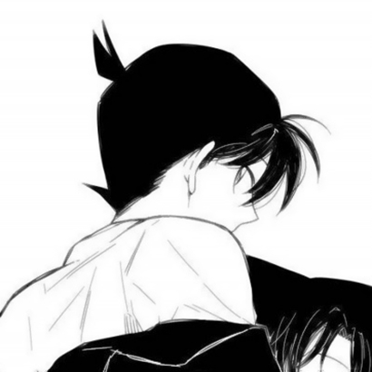 2019微信唯美暗黑系风格卡通情侣头像下载