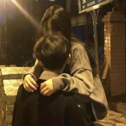 甜蜜唯美小清新风格的微信双人情侣头像下载