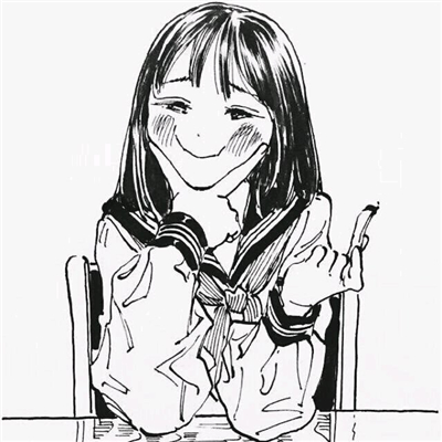 微信可爱深沉二次元女生头像