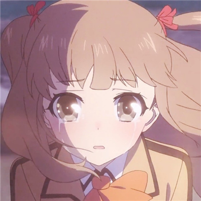 微信清新阳光二次元女生头像
