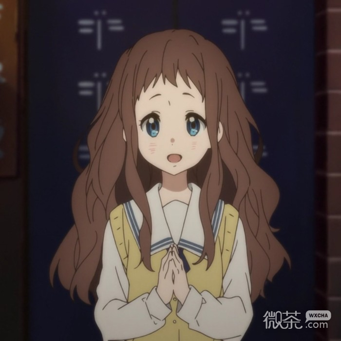 微信简约清新二次元女生头像