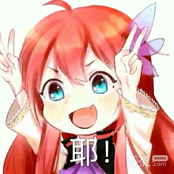 微信逗比搞怪二次元人物斗图表情包
