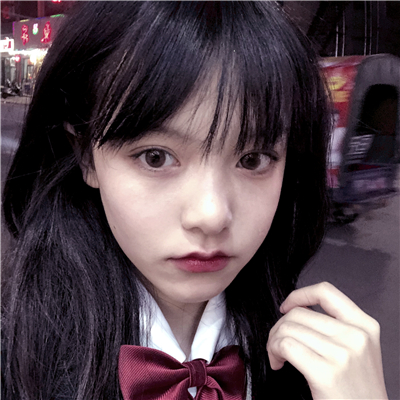 微信清新时尚粉嫩女生头像